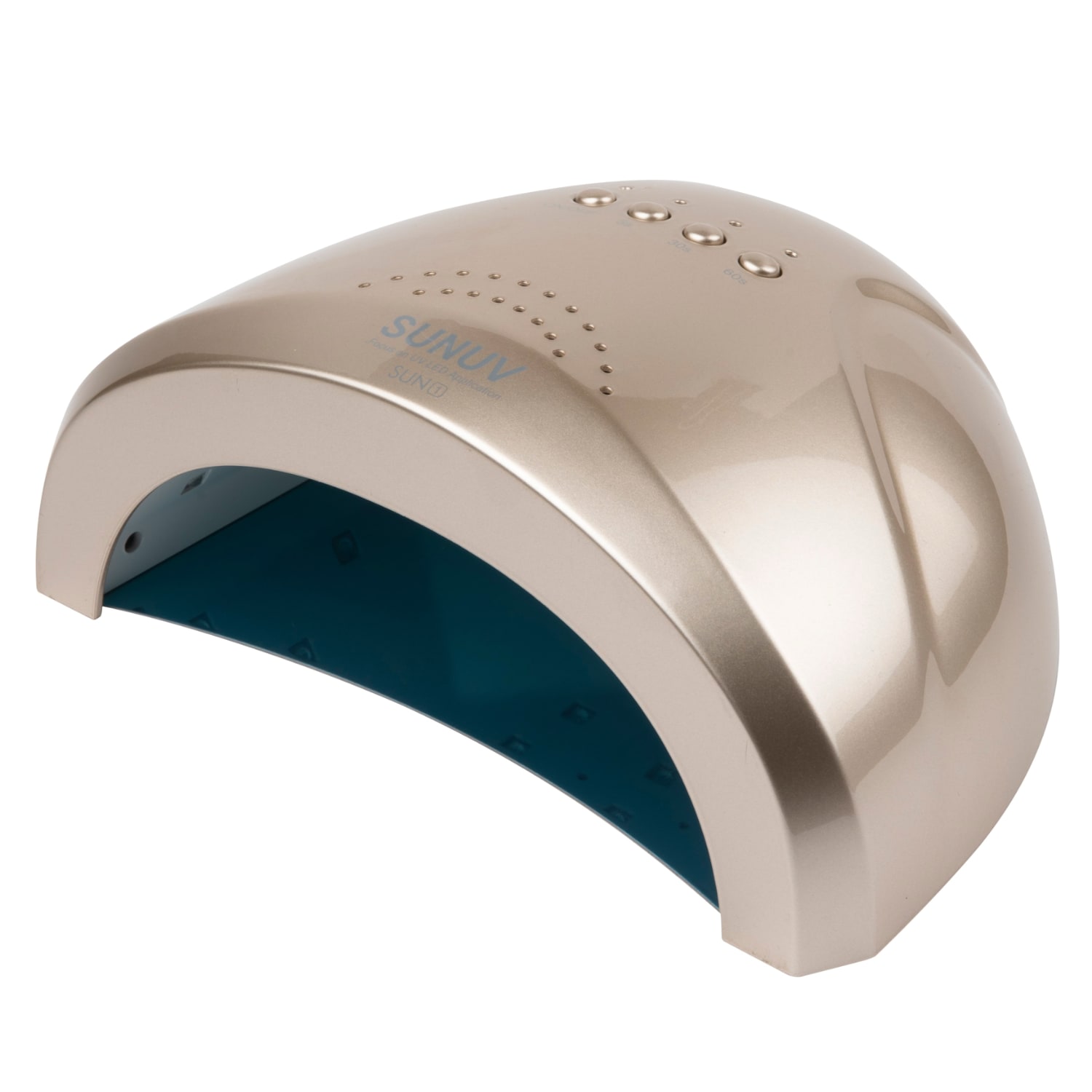 Лампа SUN1, UV LED, золотая, 48Вт