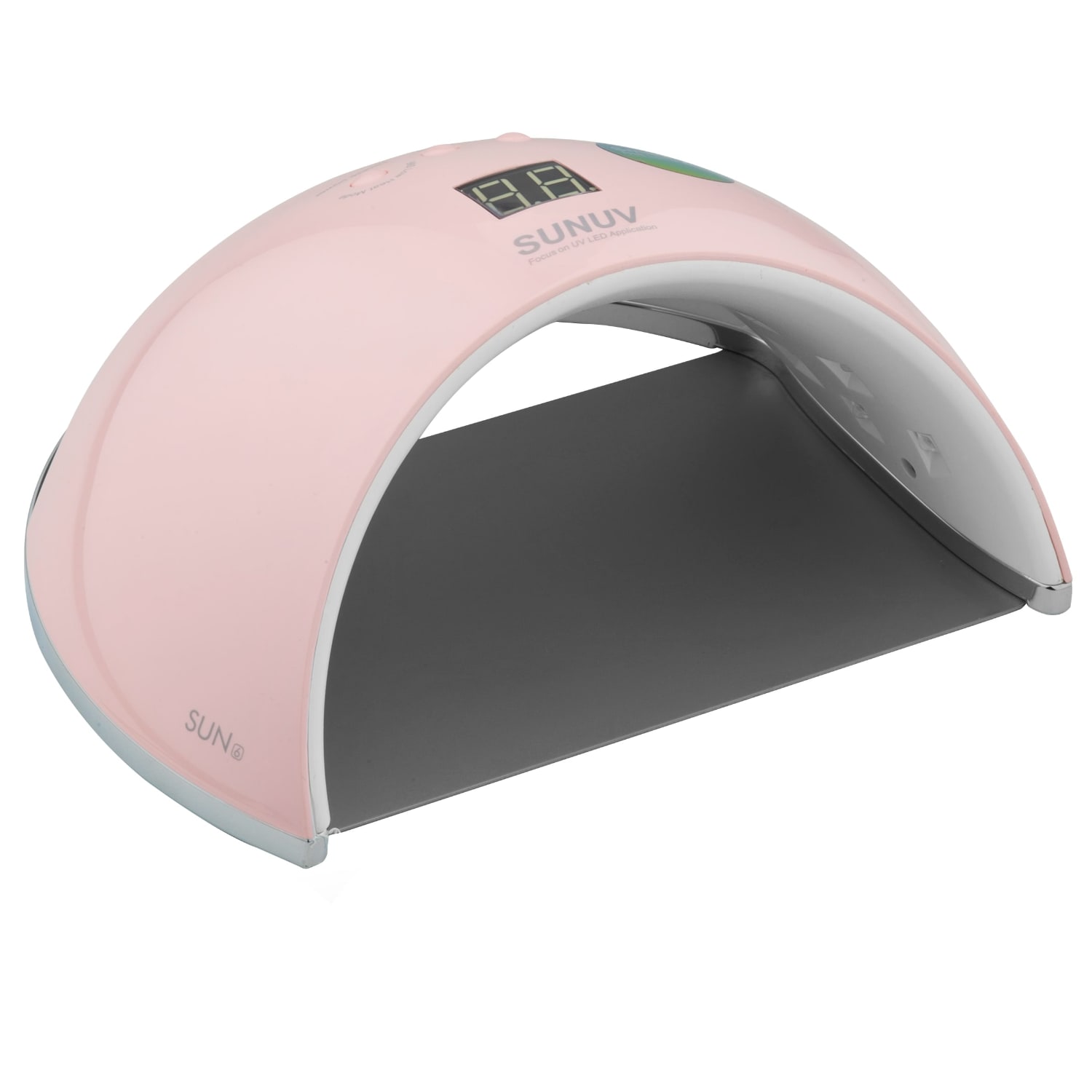 Лампа SUN6, UV LED, розовая, 48Вт